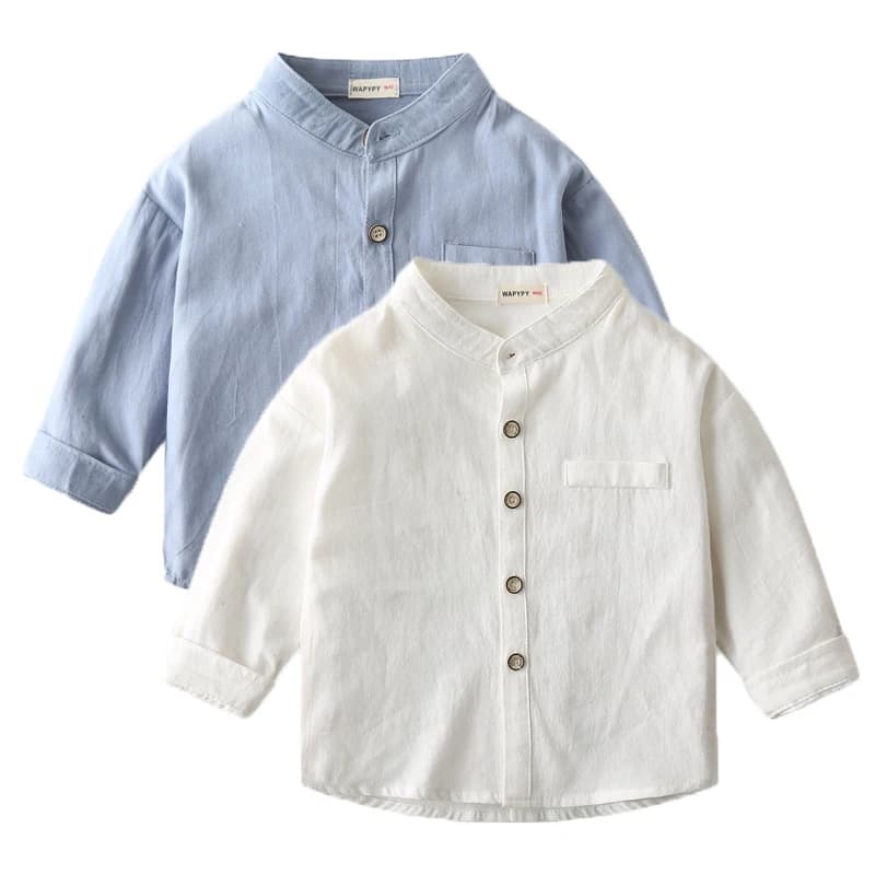 Spring Autumn Kids Baby Boys Cotton Clothes Shirt Toddler Girls Long Sleeve Tee Clothing Children Top Children 2 3 4 5 6 Years