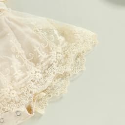 Infant Baby Girl Summer Romper Floral Lace Embroidery Romper Dress Straps Sleeveless Sweet Triangle-Bottom Jumpsuit And Headband