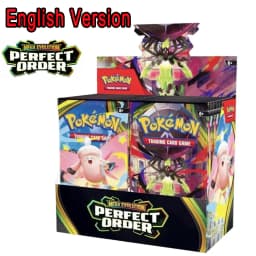 36style 360Pcs Pokemon Card English PERFECT ORDER VIOLE 151 MEGA EVOLUTION Evolutions HIDDEN FATES Booster Box Collectible