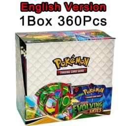 36style 360Pcs Pokemon Card English PERFECT ORDER VIOLE 151 MEGA EVOLUTION Evolutions HIDDEN FATES Booster Box Collectible