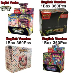 36style 360Pcs Pokemon Card English PERFECT ORDER VIOLE 151 MEGA EVOLUTION Evolutions HIDDEN FATES Booster Box Collectible
