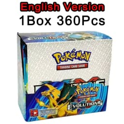 36style 360Pcs Pokemon Card English PERFECT ORDER VIOLE 151 MEGA EVOLUTION Evolutions HIDDEN FATES Booster Box Collectible