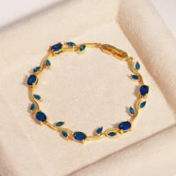 BenS 19cm Tulip women Bracelet Brass Cube Zircon Flower men Bracelet copper gold plated Fashion party Jewelry wholesale N17