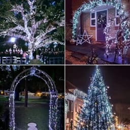 Solar LED Fairy Light Outdoor 7M/12M/22M/32M Waterproof Garland String Lights Christmas Party Garden Decor Solar Lamp
