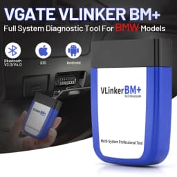 Vgate VLinker BM+ BT4.0/ BM BT3.0 V2.2 ELM327 Bluetooth Bimmercode OBD Scanner OBD2 Car Diagnostic Tools For BMW for iOS Android