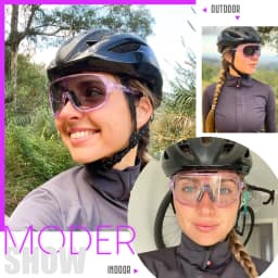 SCVCN Photochromic Cycling Glasses Outdoor Sports Bicycle Goggles Men MTB Cycling Sunglasses UV400 Road Bike Eyewear For Women