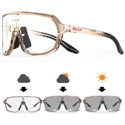 SCVCN Photochromic Cycling Glasses Outdoor Sports Bicycle Goggles Men MTB Cycling Sunglasses UV400 Road Bike Eyewear For Women