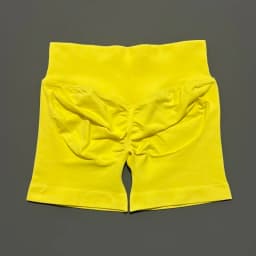 NCOYOE Women Sports Shorts Stretchy Breathable No Camel Toe Seamless Butt Lifting Tummy Control High Waist Yoga Running Shorts