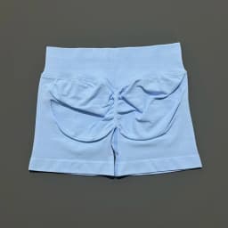 NCOYOE Women Sports Shorts Stretchy Breathable No Camel Toe Seamless Butt Lifting Tummy Control High Waist Yoga Running Shorts