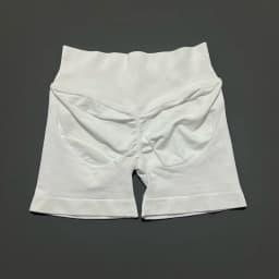 NCOYOE Women Sports Shorts Stretchy Breathable No Camel Toe Seamless Butt Lifting Tummy Control High Waist Yoga Running Shorts