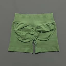 NCOYOE Women Sports Shorts Stretchy Breathable No Camel Toe Seamless Butt Lifting Tummy Control High Waist Yoga Running Shorts