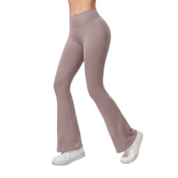 NCLAGEN Flares Scrunch Booty Women's Gym Leggings Seamless Fitness Workout Yoga Trousers Squat Proof Fashion Flared Pants
