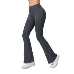 NCLAGEN Flares Scrunch Booty Women's Gym Leggings Seamless Fitness Workout Yoga Trousers Squat Proof Fashion Flared Pants