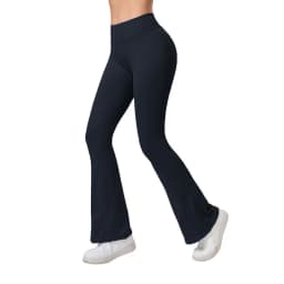 NCLAGEN Flares Scrunch Booty Women's Gym Leggings Seamless Fitness Workout Yoga Trousers Squat Proof Fashion Flared Pants