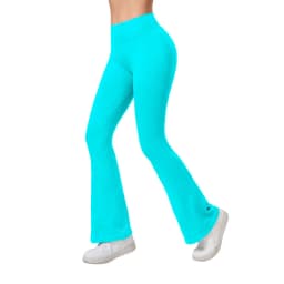 NCLAGEN Flares Scrunch Booty Women's Gym Leggings Seamless Fitness Workout Yoga Trousers Squat Proof Fashion Flared Pants