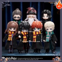 MINISO Harry Potter Philosopher's Stone Action Figures Blind Box Wizarding World Hermione Ron Collectible Model Toy Gift