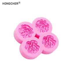 Carnation Flower Making DIY Resin Jewellery Accessories Silicone Mould Handmade Chocolate Flip Cake Baking Moulds