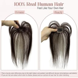 3D Full Coverage Human Hair Bangs Clips in Hairpieces for Women Wispy Bangs Hair Extensions for Thining Hair Daily Wear