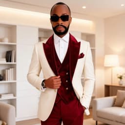 Velvet Suits for Men Slim Fit 3 Pieces Wedding Prom Suits Mix Match Burgundy Shawl Collar Custom Elegant Gala Celebration Wear