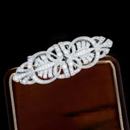 Vintage High-end Palace Style Brooch Men's Collar Clip Buckle Dual-purpose Broche Pearl Removable Pins Luxury Clothing Corsage