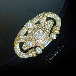 Vintage High-end Palace Style Brooch Men's Collar Clip Buckle Dual-purpose Broche Pearl Removable Pins Luxury Clothing Corsage