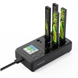 BETAFPV HexaCharger 1S Charger BT2.0/PH2.0 Ports 78W/24W PD 3.0 Charging for LiPo/LiHV 1S Whoop Battery