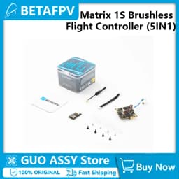 BETAFPV Matrix 1S Brushless Flight Controller (5IN1 II) For FPV Air65 II Air75 II Meteor65 Pro Meteor75 Pro Whoop Drone
