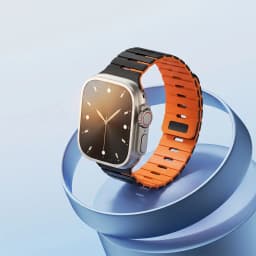 Magnetic Silicone Band for Apple Watch Ultra 3/2 49mm 46 45 44mm 42mm Adjustable Sport Strap for Iwatch Series 11 10 9 8 7 SE3