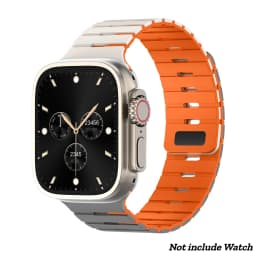 Magnetic Silicone Band for Apple Watch Ultra 3/2 49mm 46 45 44mm 42mm Adjustable Sport Strap for Iwatch Series 11 10 9 8 7 SE3