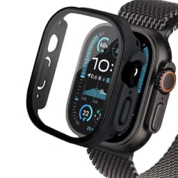 Glass+case For Apple Watch Ultra 2 3 49mm smartwatch PC Bumper+Screen Protector Tempered Cover iwatch series band Accessories