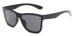 Luxury OverSized Glasses Women Anti-Reflective Mirror Sunglasses Square Plastic Eyeglasses