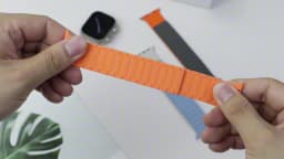 Magnetic Silicone Band for Apple Watch Ultra 3 2 49mm 46mm 42mm 45mm 44mm 40 41mm Strap IWatch Series 11 10 9 8 7 6 SE Bracelet