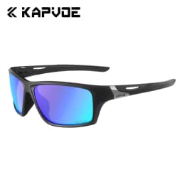 Kapvoe Polarized Sunglasses Fashion Outdoor Sports Uv400 Glasses Camping Fishing Goggles Hiking Running Glasses for Men Cycl