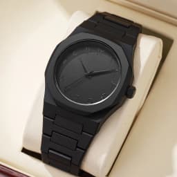 Modern Minimalist Personality Creative All-black Men's Watch Arabic Digital Sports Leisure Quartz Watch Unique Design Watch