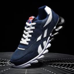 Brand Trend Size 38-48 Men's Wear-resistant Cushioning Thick-soled Fitness Sneakers Outdoor Breathable Running Shoes for Men