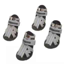 Mesh Pet Dog Shoes Reflective Dog Boots Breathable Puppy Shoes Anti-slip Spring Summer Dog Booties
