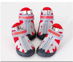 Mesh Pet Dog Shoes Reflective Dog Boots Breathable Puppy Shoes Anti-slip Spring Summer Dog Booties