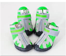 Mesh Pet Dog Shoes Reflective Dog Boots Breathable Puppy Shoes Anti-slip Spring Summer Dog Booties