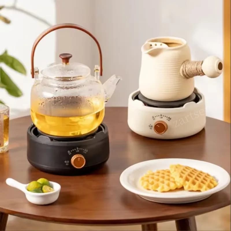 Electric Cookware Heating Base 500W Electric Heater Coffee Stove Home Manual Adjustable temperature Cooking Heater