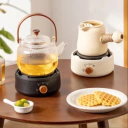 Electric Cookware Heating Base 500W Electric Heater Coffee Stove Home Manual Adjustable temperature Cooking Heater