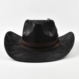 Handmade Feather Accessories Fedoras Hat Vintage Western Cowboy Hat Outdoor Travel Party Street Style Sombrero Hombre Caps