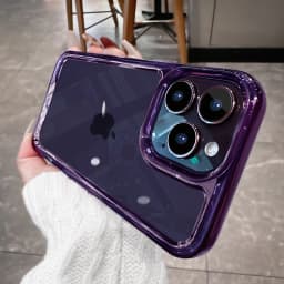 Luxury Transparent Shockproof Armor Case for iPhone 17 Air 16 15 14 Plus 13 12 Mini 11 Pro Max Clear Bumper Hard Acrylic Cover