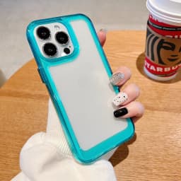 Luxury Transparent Shockproof Armor Case for iPhone 17 Air 16 15 14 Plus 13 12 Mini 11 Pro Max Clear Bumper Hard Acrylic Cover