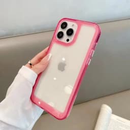 Luxury Transparent Shockproof Armor Case for iPhone 17 Air 16 15 14 Plus 13 12 Mini 11 Pro Max Clear Bumper Hard Acrylic Cover