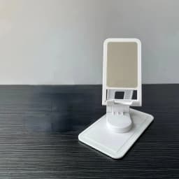 Three Sections Foldable Desk Mobile Phone Holder For iPhone iPad Tablet Flexible Table Desktop Adjustable Cell Smartphone Stand