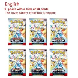 360Pcs/Set English Pokémon Card Prismatic Evolutions Scarlet Violet 151 English Booster Battle Transaction Card Gifts