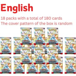 360Pcs/Set English Pokémon Card Prismatic Evolutions Scarlet Violet 151 English Booster Battle Transaction Card Gifts