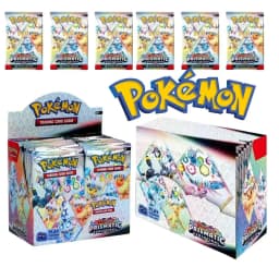 360Pcs/Set English Pokémon Card Prismatic Evolutions Scarlet Violet 151 English Booster Battle Transaction Card Gifts