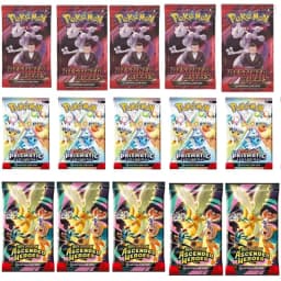 360Pcs/Set English Pokémon Card Prismatic Evolutions Scarlet Violet 151 English Booster Battle Transaction Card Gifts