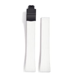 Original Stripess CTS FKM Rubber Watch Strap 20mm For D-elug FKM CTS Watchband Quick Release Silver Butterfly Buckle Cut To Size